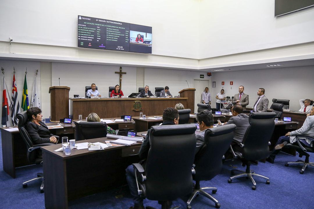 Câmara Municipal de Taboão da Serra aprova 10 projetos antes do recesso