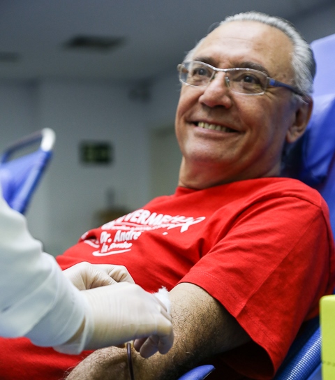 Banco de Sangue montou posto de coleta na Câmara de Taboão  dia 25 de junho