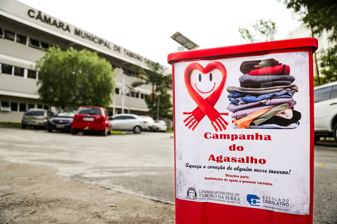 Câmara Municipal de Taboão da Serra inicia Campanha de Doação de Agasalhos