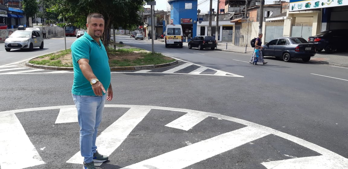 Vereador Alex Bodinho afirma que obras de recapeamento da av. Fernando Fernandes estão concluídas