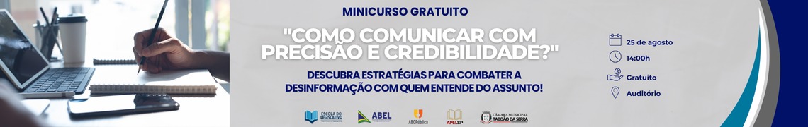 Banner Sessão na Câmara 2