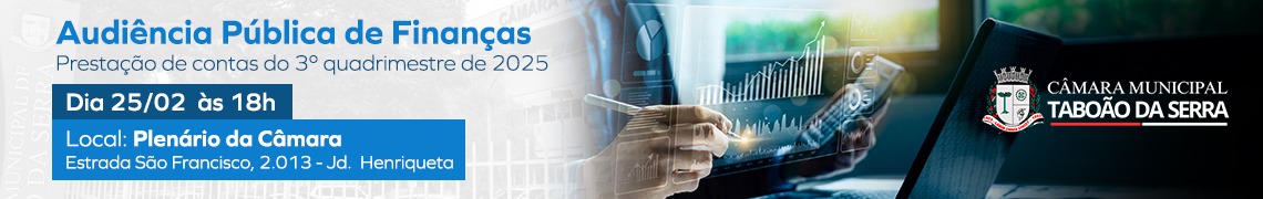 Banner Sessão na Câmara 2